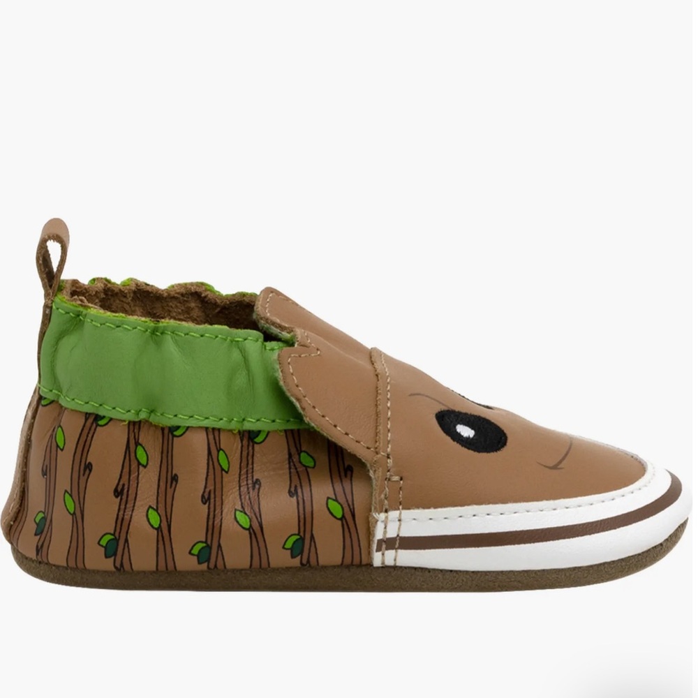 New! Marvel ROBEEZ Groot Baby Soft Sole Shoes 6-12 Months - Picture 5 of 11